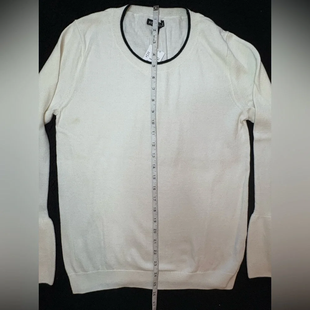 J. Crew Ivory Bell Sleeve sweater